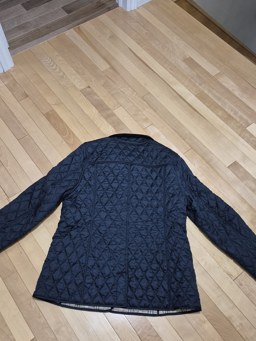 L.L. Bean Quilted Riding Snap-Front Jacket - Picture 2 of 8